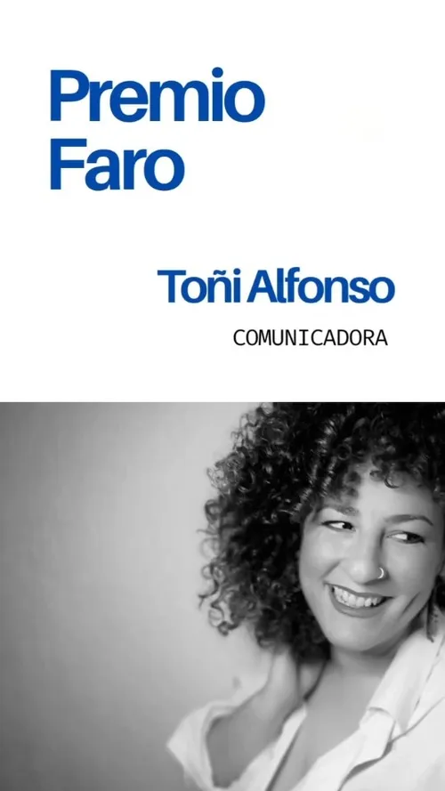 Toñi Alfonso — Premio Faro